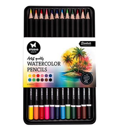 Pencils 12 Watercolor pencils Essentials nr.03