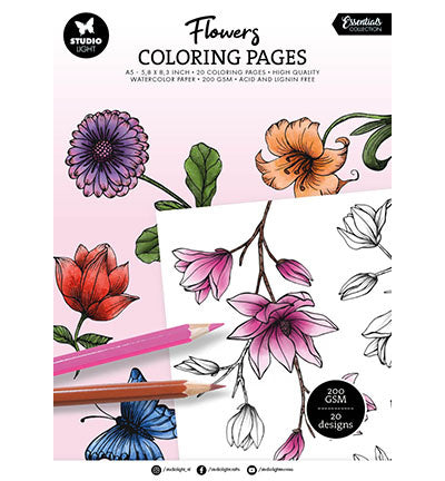 Coloring Pages Flowers Essentials nr.282