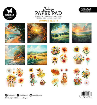 SL Collage Paper Pad Summer Beauty Essentials nr.376