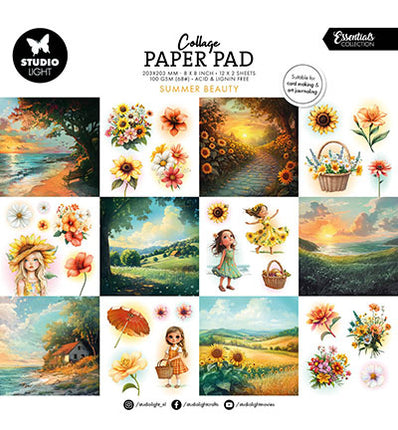 SL Collage Paper Pad Summer Beauty Essentials nr.376