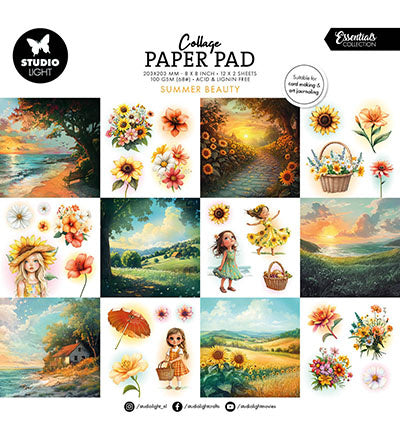 SL Collage Paper Pad Summer Beauty Essentials nr.376