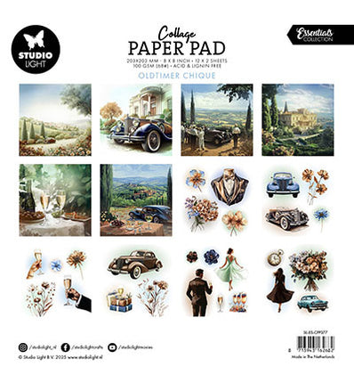 SL Collage Paper Pad Oldtimer Chique Essentials nr.377