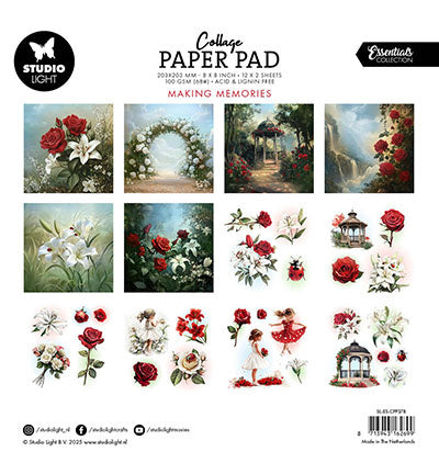 SL Collage Paper Pad Making Memories Essentials nr.378