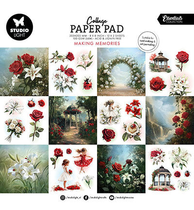 SL Collage Paper Pad Making Memories Essentials nr.378