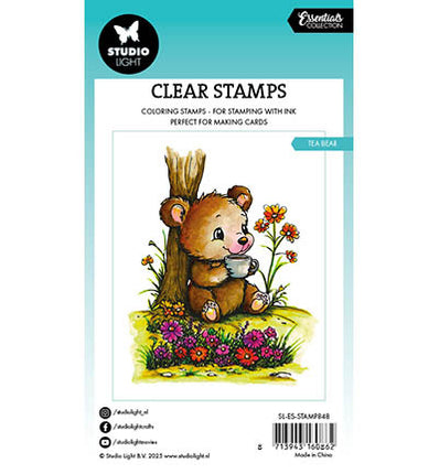 SL Clear Stamp Tea bear Essentials nr.848
