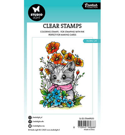 SL Clear Stamp Floral cat Essentials nr.850