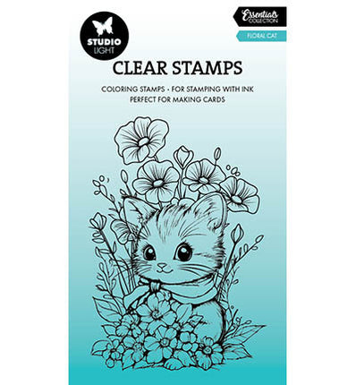 SL Clear Stamp Floral cat Essentials nr.850