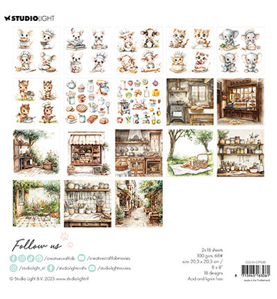 CCL Collage Paper Pad Sweet as pie Essentials nr.382