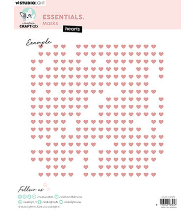 CCL Masks Hearts Essentials nr.370
