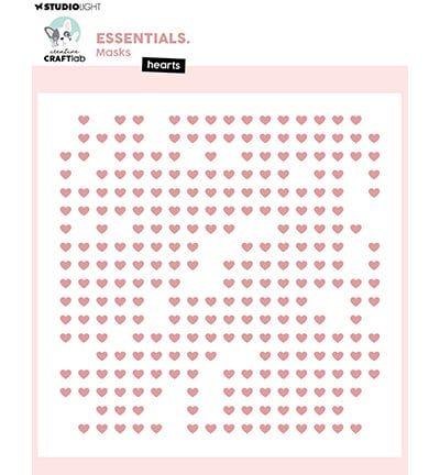 CCL Masks Hearts Essentials nr.370