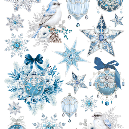 RICE PAPER A4 ICE JEWELS