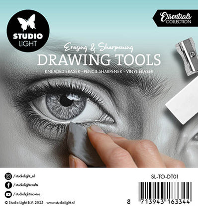Kneaded & vinyl eraser, sharpener Essentials nr. 01