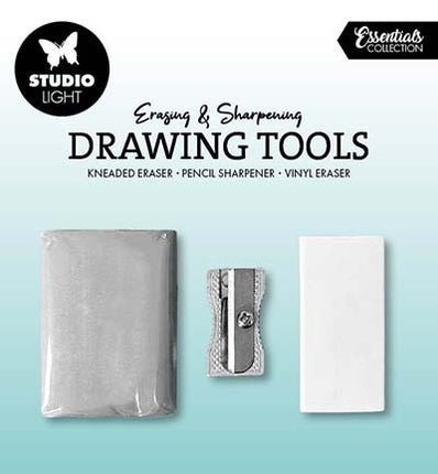 Kneaded & vinyl eraser, sharpener Essentials nr. 01