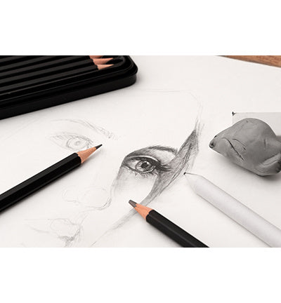 Paper blending stumps & sand paper Essentials nr. 02