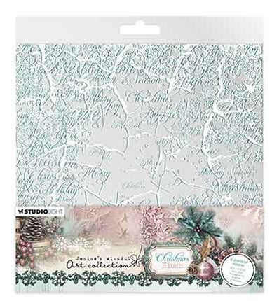 JMA Collage Paper Pad Backgrounds & Elements Christmas Blush nr. 391