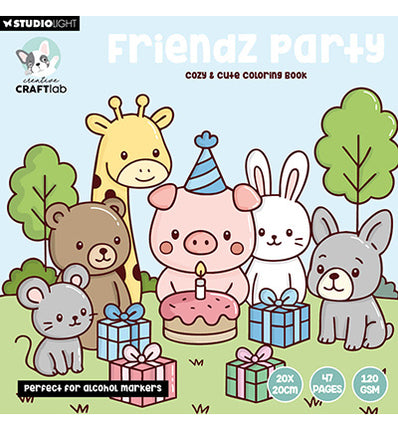 Friendz Coloring Book Cozy (CCL-FR-CB06)