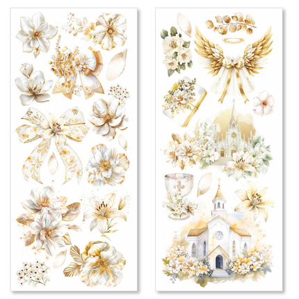 ART STICKERS BLESSING DAY 5/PKG