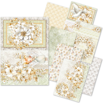 RICE PAPER A5 MIXED 8/PKG BLESSING DAY