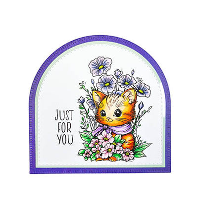 SL Clear Stamp Floral cat Essentials nr.850