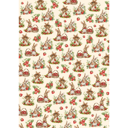 RICE PAPER A5 MIXED 8/PKG WOODLAND PARTY