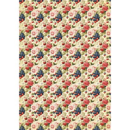 RICE PAPER A5 MIXED 8/PKG WOODLAND PARTY