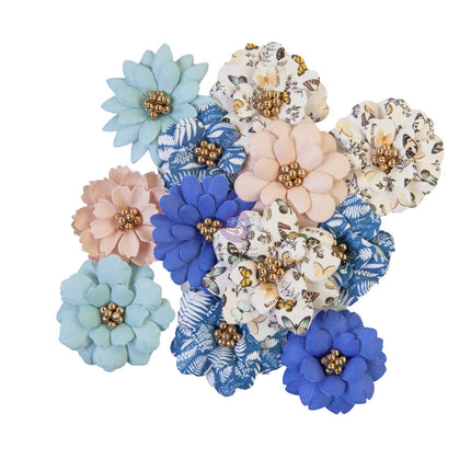 Prima Flowers® Nature Lover Collection - Fresh Meadows - 12 pcs / 1.5 in / mulberry paper