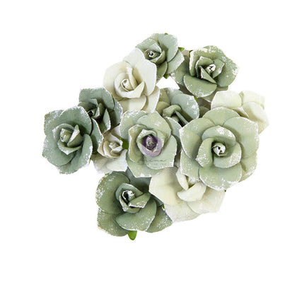 Prima Flowers® Diamond Collection - Courage - 12 pcs / 1.25-2 in / mulberry paper