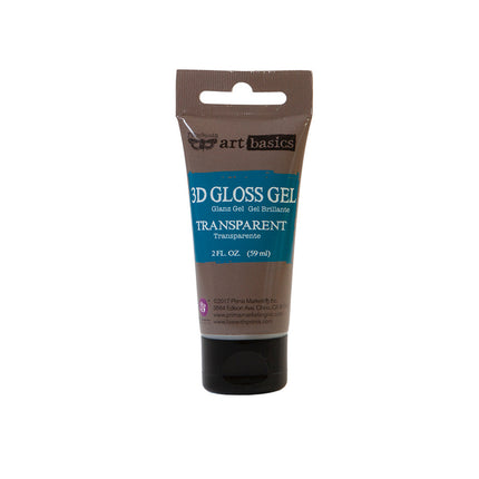 (M)3D Gloss Gel 2 oz Tube / gel, paste, gesso medium
