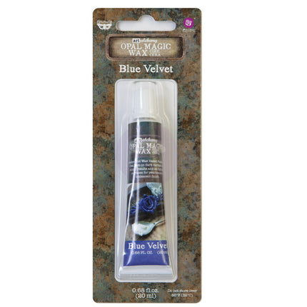 Art Alchemy-Opal Magic Wax-Blue Velvet / paste, gel, gesso medium