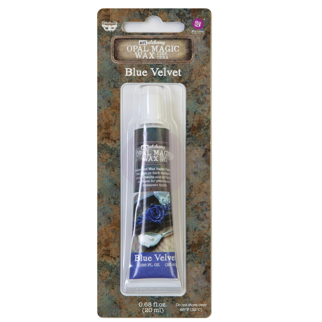 Art Alchemy-Opal Magic Wax-Blue Velvet / paste, gel, gesso medium