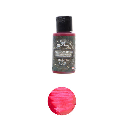 Art Alchemy-Liquid Acrylic Magenta - 1 bottle - 30ml / art paint