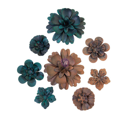 Mechanicals - Desert Flowers  - 8 pcs / metal