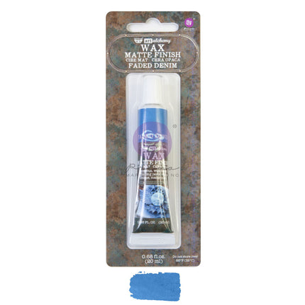Art Alchemy - Matte Wax - Faded Denim - 1 tube, 20 ml / wax paste