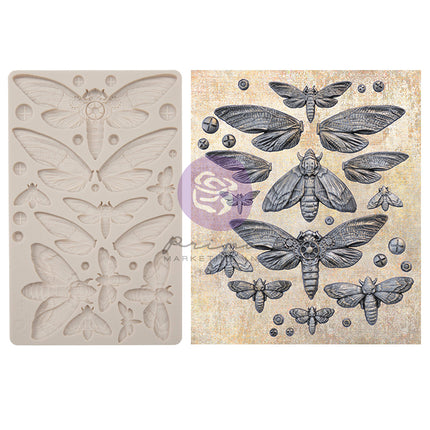 FINNABAIR MOULDS – NOCTURNAL INSECTS – 5″ X 8″ X 8MM