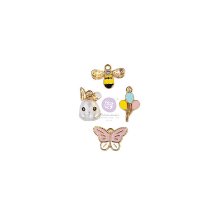 Magic Love Collection Enamel Charms - 4 pcs / metal