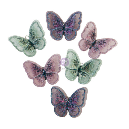 My Sweet Collection Butterflies - 6 pcs / metal