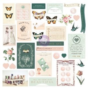 My Sweet Collection Ephemera - 33 pcs w/ foil details / paper