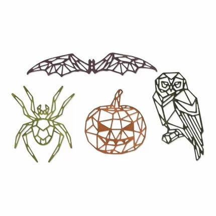 Sizzix • Thinlits die set Geo halloween