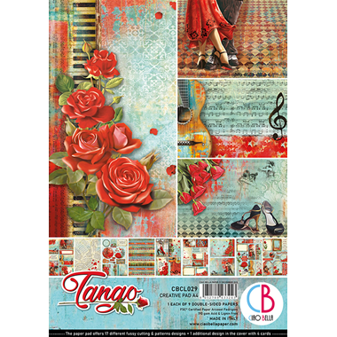 Tango Creative Pad A4 9/Pkg