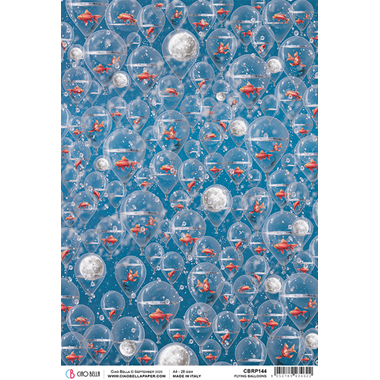 Rice Paper A4 Flying Balloons