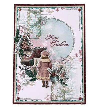 JMA Cutting Die Christmas greens Christmas Blush nr. 1061