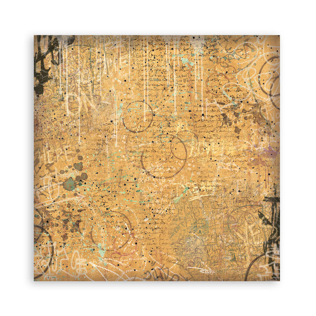 12”x12” (30.5x30.5 cm) Paper Pad 10 double sided printed Backgrounds sheets - Furry Friends 2