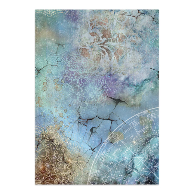Printed Art Junk Journal Focus Points for Art and Craft A5 -Cosmos