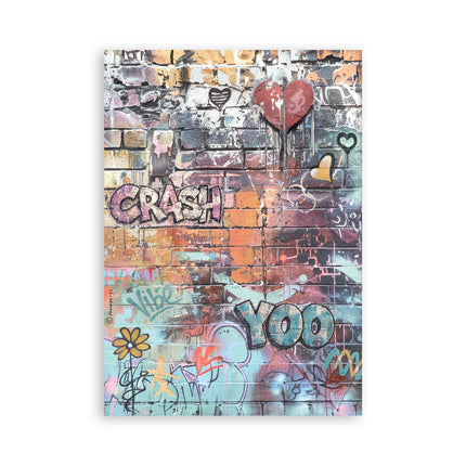 Printed Washi pad for Art and Craft A5 8 sheets - Furry Friends 2