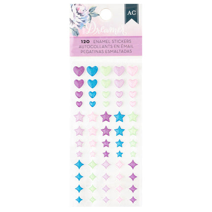 Dreamer Enamel Stickers (120pcs)