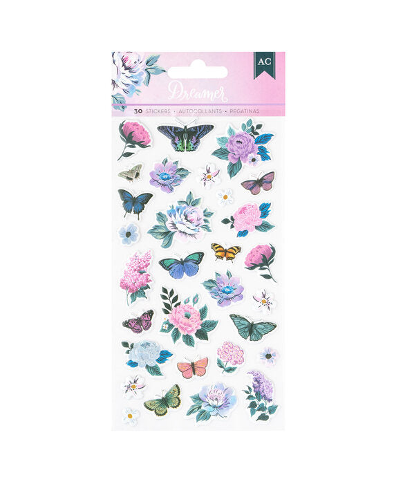 Dreamer Stickers Puffy Icon (30pcs)