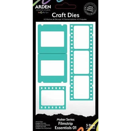 Arden Creative Studio Maker Series Craft Dies - Filmstrip Essentials 01