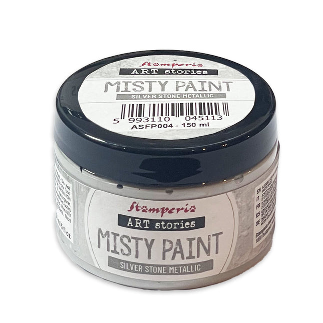 Misty Paint metallic ml 150 - Silver Stone