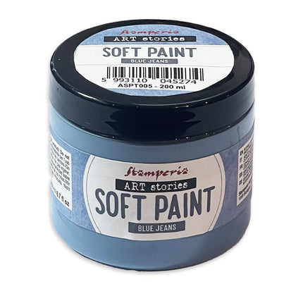 Soft Paint ml 200 - Blue jeans