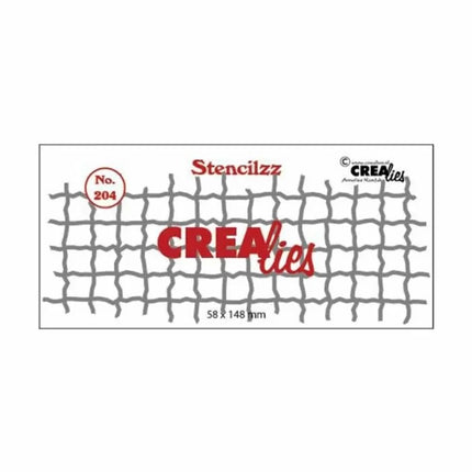 Crealies • Stencilzz no.204 mesh